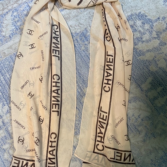 Sheer Chanel Scarf - Picture 3 of 3